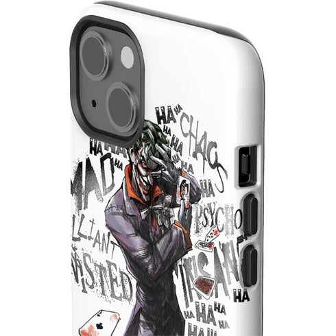 DC Comics The Joker Brilliantly Twisted iPhone 15 Impact Case